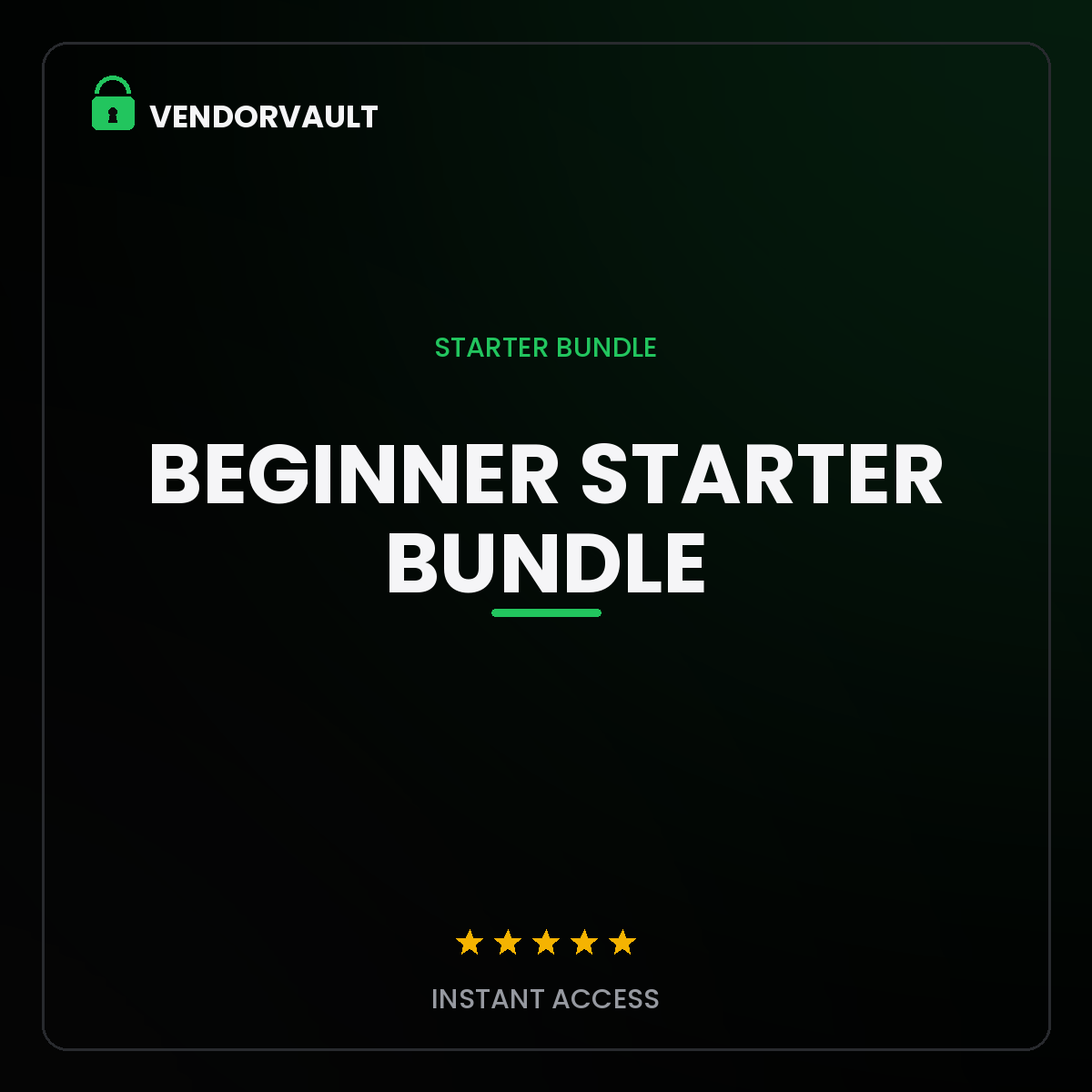 Beginner Starter Bundle