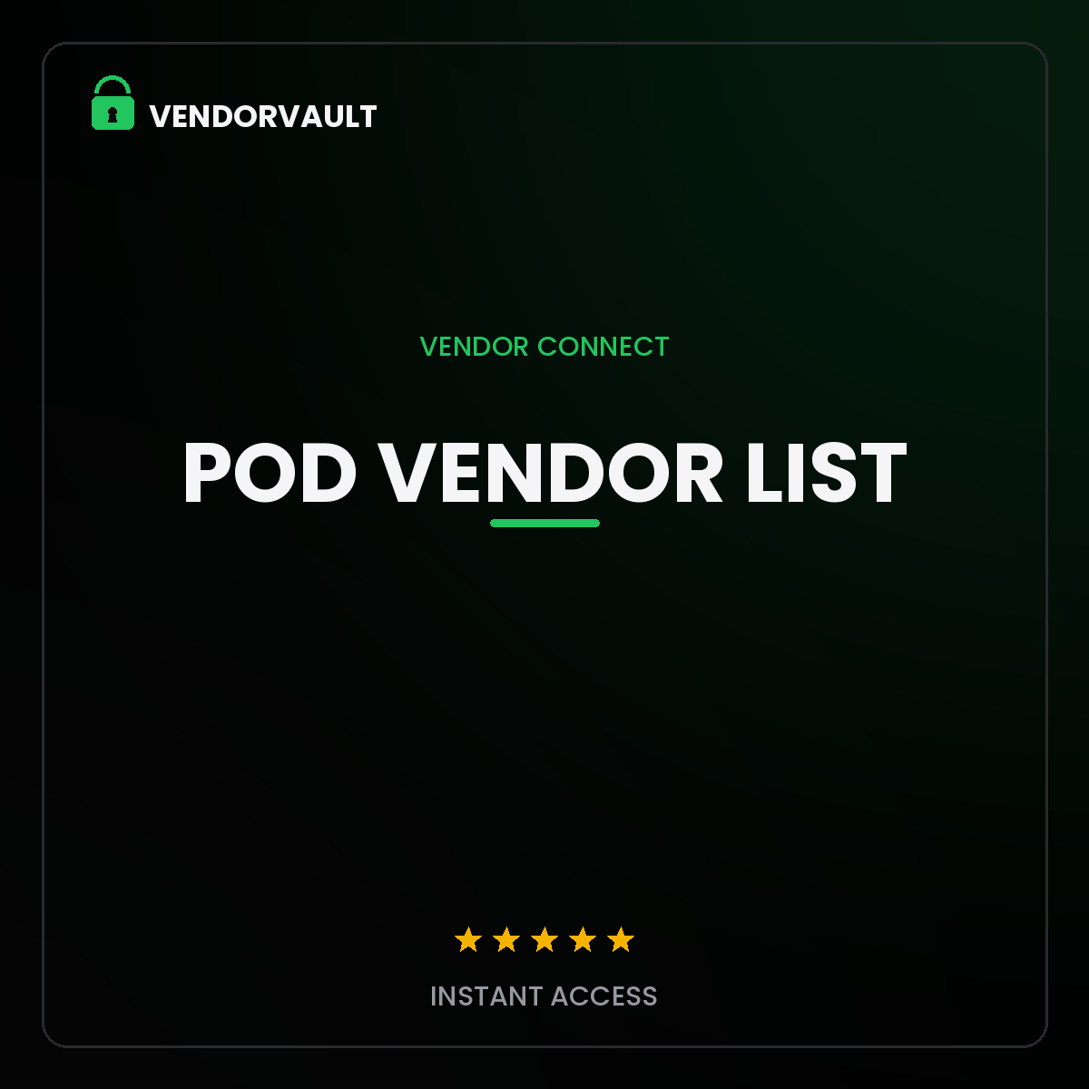 Pod Vendor List — Verified Pod Supplier at Reseller Prices