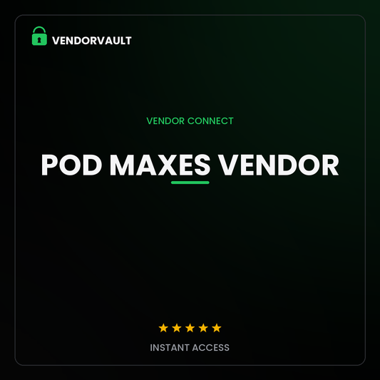 Pod Maxes Vendor