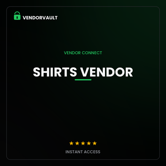 Shirts Vendor