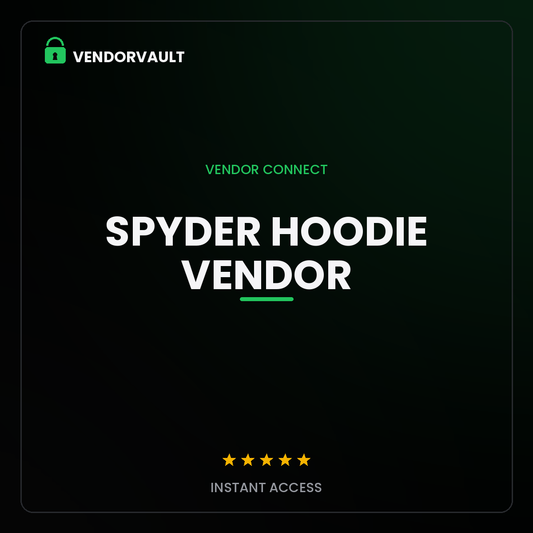 Spyder Hoodie Vendor